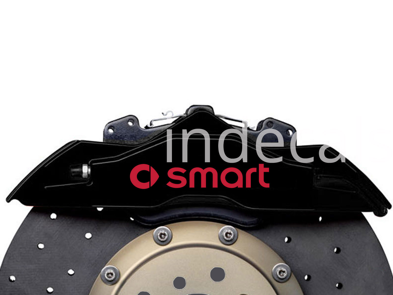 6 x Smart Stickers for Brakes - Red
