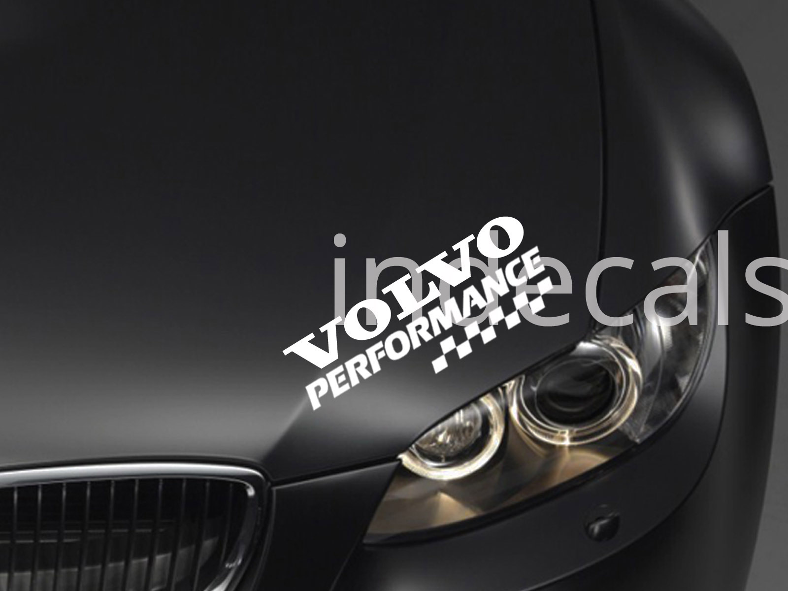 1 x Volvo Performance Sticker for Eyebrow - White