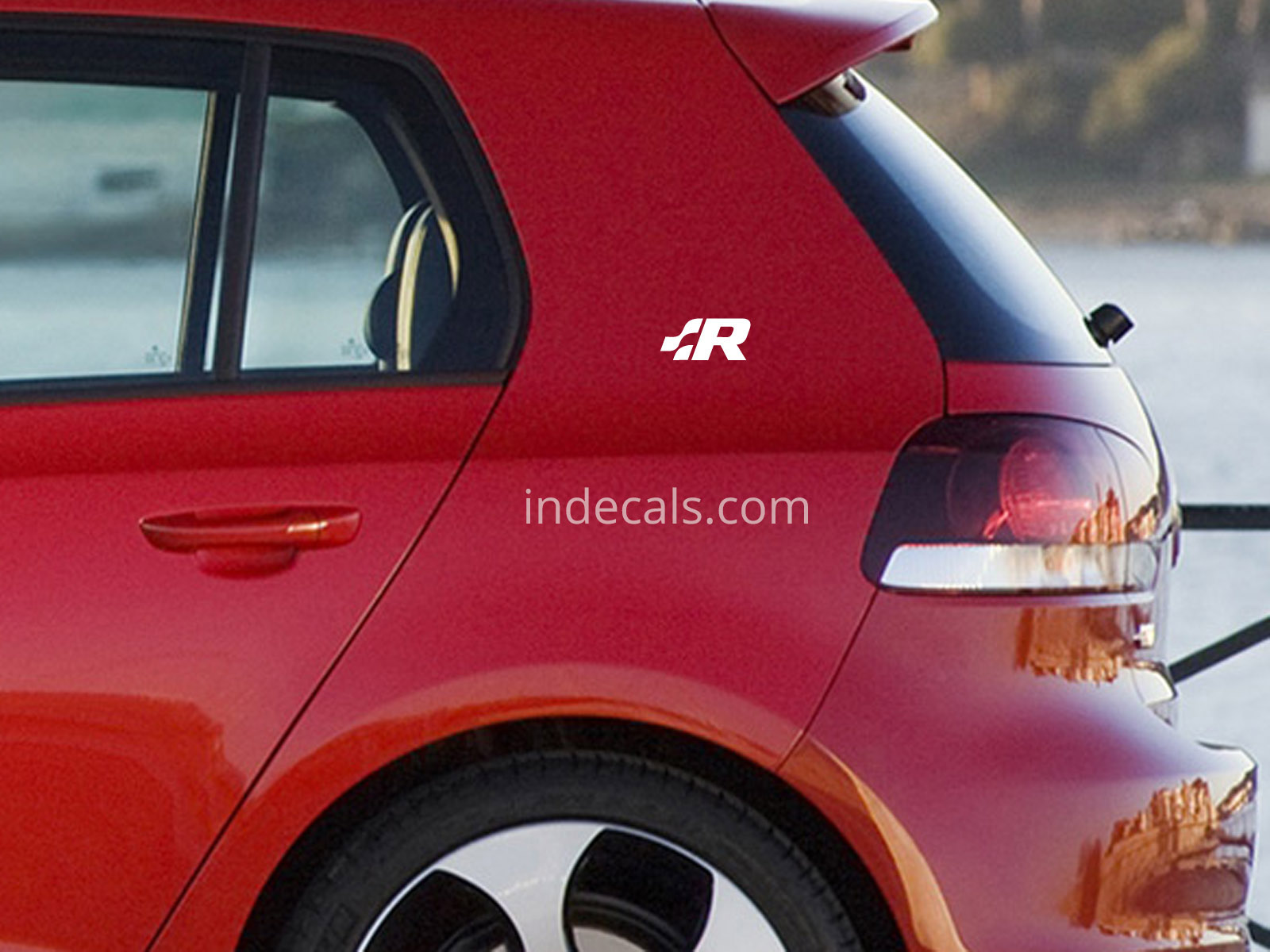 2 x Volkswagen Racing stickers for Rear Quarter